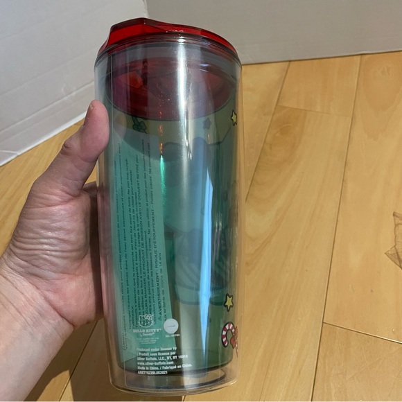 New hello kitty holiday candy canes acrylic mug - Picture 5 of 5